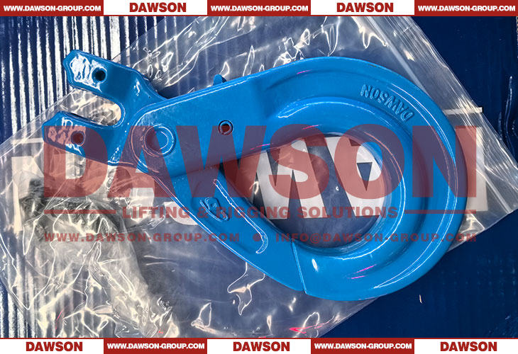 DAWSON DS1006 G100 European Type Forged Clevis Self-Locking Hook for Lifting Chain Slings - Dawson Group Ltd. - China Supplier, Factory