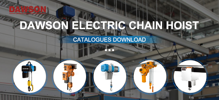 Catalogue about DAWSON ELECTRIC CHAIN HOIST - DAWSON GROUP LTD. - CHINA MANUFACTURER, SUPPLIER, FACTORY