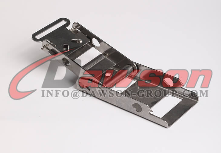 Stainless Steel Overcenter Buckle, Pull Buckle for 50MM Webbing, Canvas Tighteners