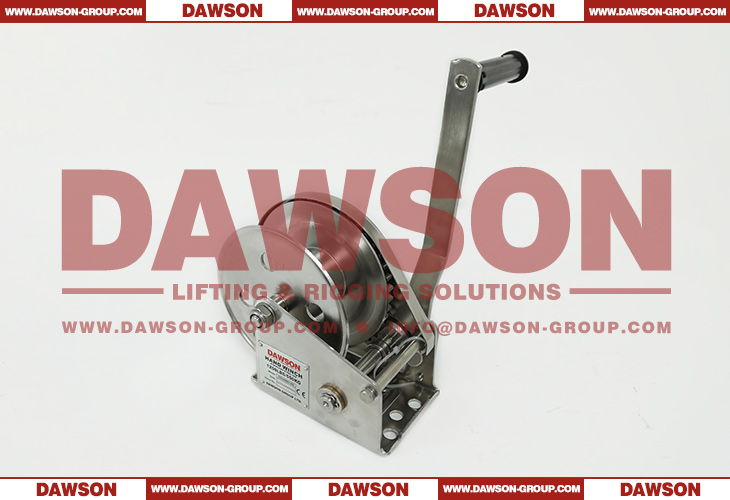 DAWSON 800LBS 1200LBS 1600LBS 1800LBS 2600LBS SS304 Small Stainless Steel Reversible Hand Winches with Brake for Pulling - Dawson Group Ltd. - China Manufacturer, Supplier, Factory