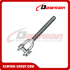 US Type Galvanized Steel Right & Left Hand Jaw End Turnbuckle, Jaw End Fittings