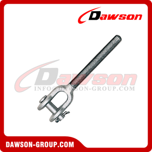 US Type Galvanized Steel Right & Left Hand Jaw End Turnbuckle, Jaw End Fittings