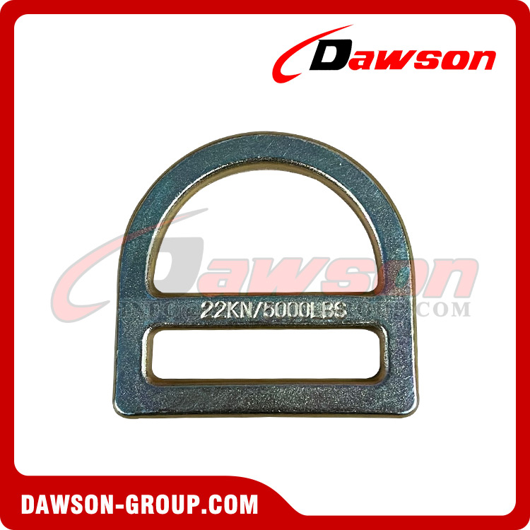 DSJ-3027 Outdoor Climb Fall Protection Stamped D-Ring, Sheet Steel D Ring for Polyester Web Lanyard