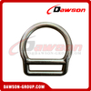 DSJ-3015-1 Outdoor Climb Fall Protection Bent D-Ring, Forged Steel Safety Bending D Ring