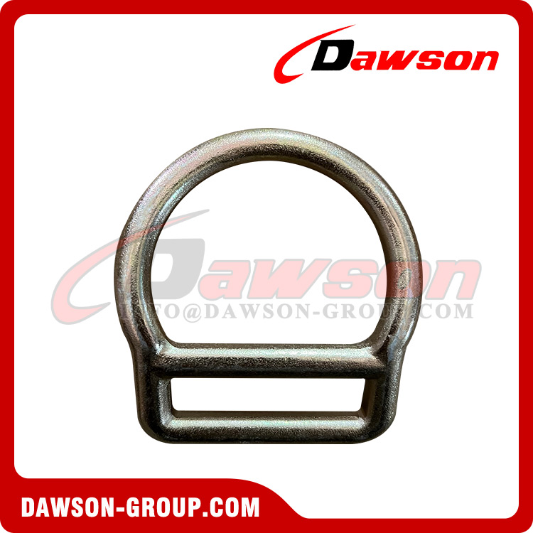 DSJ-3015-1 Outdoor Climb Fall Protection Bent D-Ring, Forged Steel Safety Bending D Ring