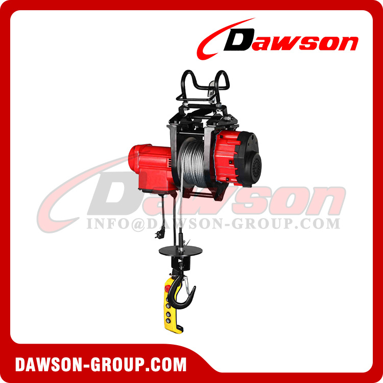 DAWSON DS-NJ-M Series Stationary and Suspension Type Wire Winch, Light Weight Hanging Type Hoist, Electric Wire Rope Hoist