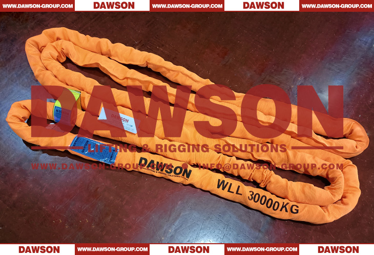 WLL 30T Polyester Round Slings - Lifting Slings - Dawson Group Ltd. - China Manufacturer, Factory