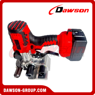 DS-BCT-40 Electric Tools Fiber Band Strapping Machine, Battery Powered Cord Strapping Tool Tensioner and Cutter Handheld Composite Strapping Machine Packaging Tools