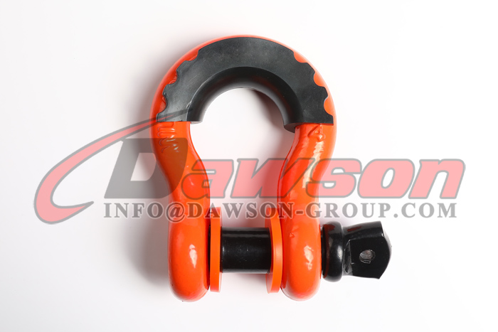 Forged Steel Bow Shackle with PU Protection for Recovery Strap - Dawson Group Ltd. - China Manufacturer, Supplier, Factory