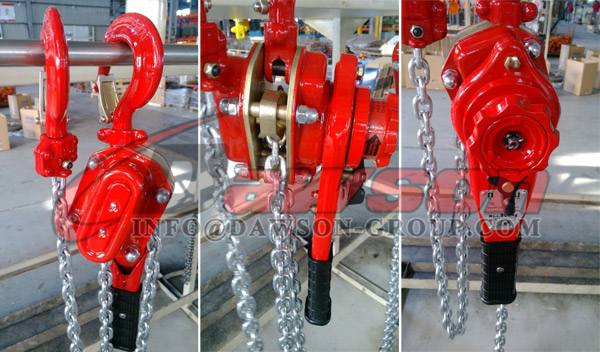 DSVG 0.8T - 9T Lever Block, Manual Lever Hoist for Lifting Goods - Dawson Group Ltd. - China Factory
