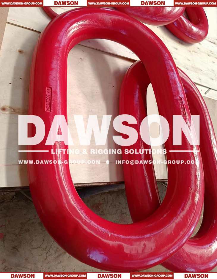 DAWSON DS091 G80 U.S. Type A-342 130T Heavy Duty Forged Master Link for Chain Lifting Slings Wire Rope Slings - Dawson Group Ltd. - China Manufacturer, Supplier