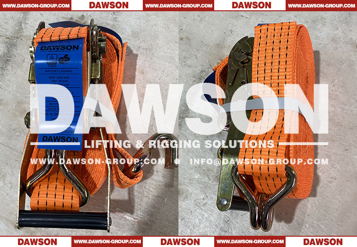 DAWSON EN12195-2 5T 9M Polyester Ratchet Tie Down - Dawson Group Ltd. - China Manufacturer, Supplier