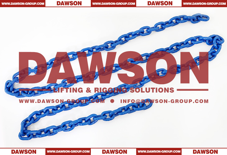 G100 Grade 100 EN818-2 High Level Strength Round Alloy Steel Lifting Chain for Hoist - Dawson Group Ltd. - China Manufacturer, Supplier, Factory