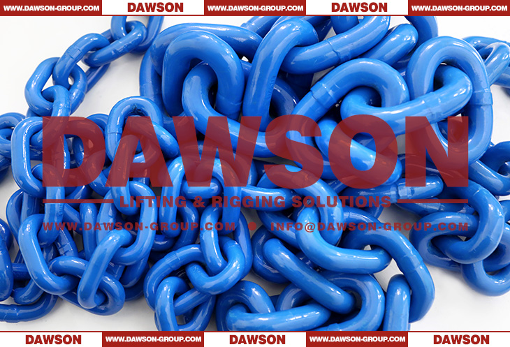 G100 Grade 100 EN818-2 High Level Strength Round Alloy Steel Lifting Chain for Hoist - Dawson Group Ltd. - China Factory, Manufacturer