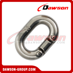 Stainless Steel Connecting Link, AISI304 Chain Connector, AISI316 Hammerlock