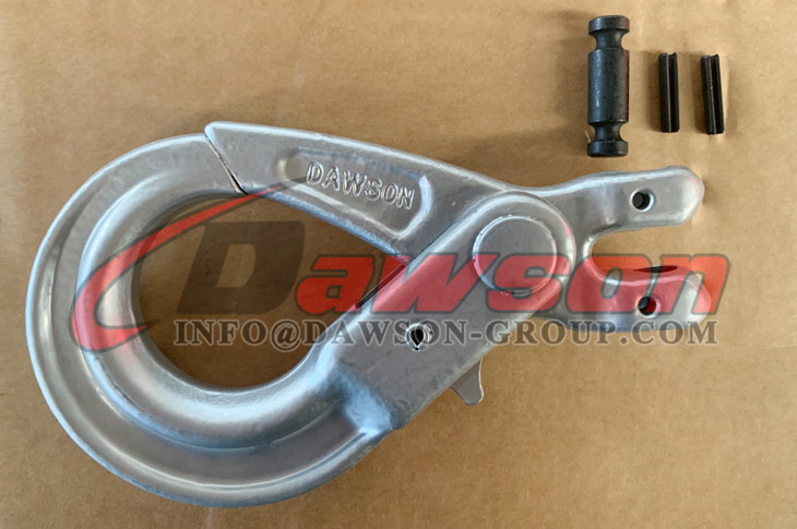 DS1006 G100 Gray Painted European Type Forged Clevis Self-Locking Hook for Lifting Chain Slings - Dawson Group Ltd. - China Manufacturer, Supplier
