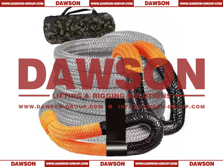 DAWSON Energy Rope Truck SUV Tow Rope, Vehicle Recovery Rope, Towing Rope, Kinetic Recovery Rope, Nylon Fiber with Protection Webbing - Dawson Group Ltd. - China Manufacturer