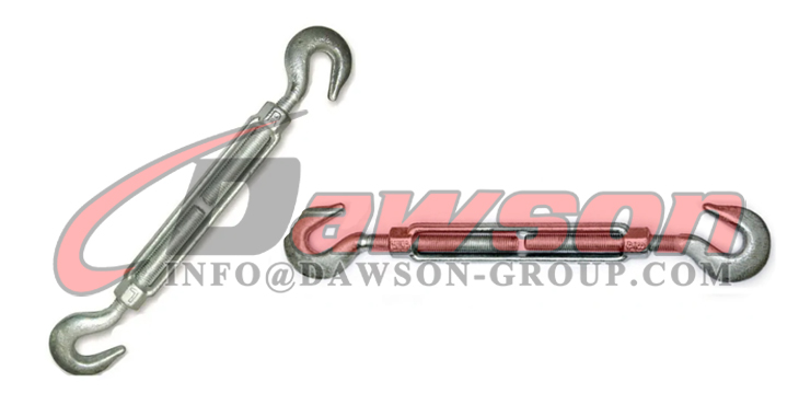 US Type Drop Forged Turnbuckle Hook & Hook, Forged Steel Rigging Turnbuckles  - Dawson Group Ltd. - China Manufacturer, Supplier, Factory