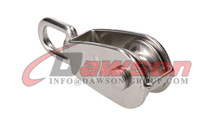 Stainless Steel Single Sheave Swivel Eye Pulley - Dawson Group Ltd. - China Factory, Manufacturer, Supplier