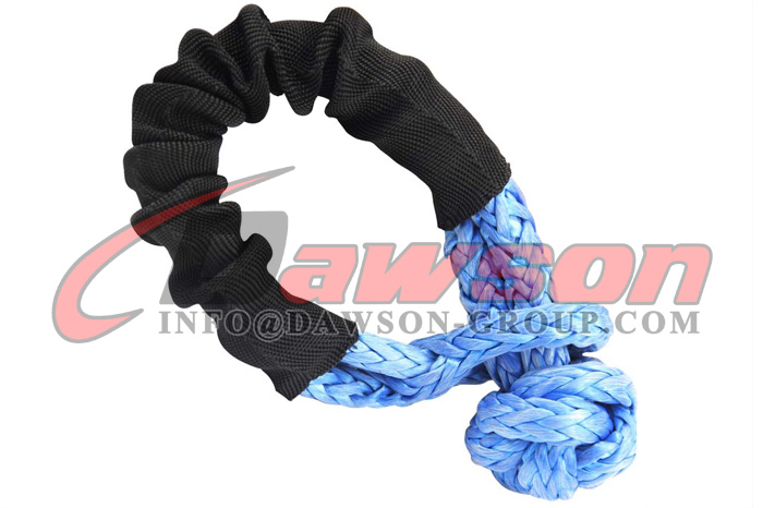 Hollow Braided UHMWPE Towing Soft Rope Shackle, Knot Soft Shackle