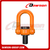 DAWSON M8-M100 Metric Thread Double Swivel Shackle G80 Swivel Hoist Ring