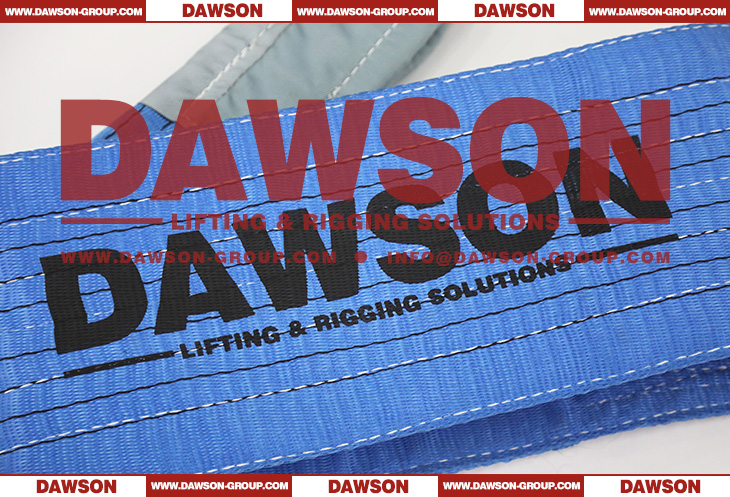 WLL 8 Ton Polyester Webbing Slings - 8000kg Lifting Slings - Dawson Group Ltd. - China Supplier, Factory