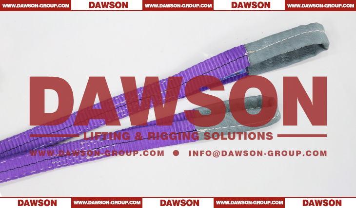 WLL 1 Ton Polyester Webbing Slings - 1000kg Lifting Slings - Dawson Group Ltd. - China Manufacturer, Factory