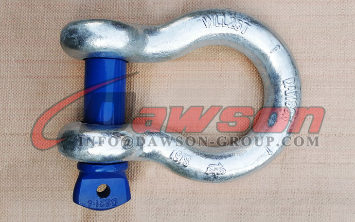 3/4' 4.75t Forging Us Type G209 Screw Pin Anchor Shackle D Ring Bow Shackle  - China Anchor Shackles, Shackles