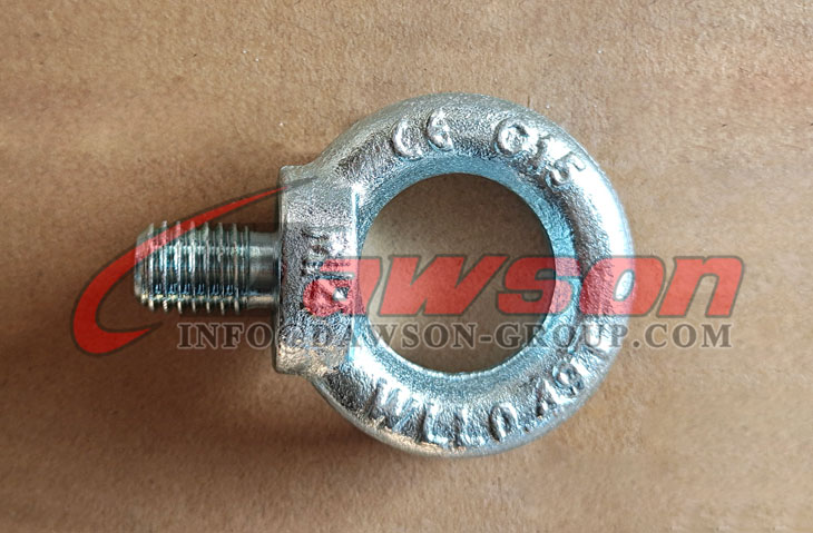 DIN 580 Galvanized Eye Bolts Lifting Eye Screw - Dawson Group Ltd. - China Manufacturer, Factory, Supplier