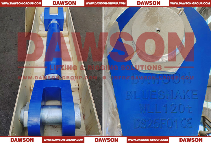 DAWSON&trade; BLUESNAKE&trade; WLL 120T HD Turnbuckle with Jaw & Jaw, Heavy Duty UU Type Lashing Turnbuckle for Tightening - Dawson Group Ltd. - China Supplier, Factory