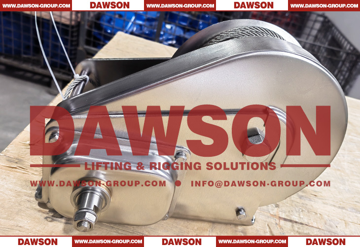 2600LBS SS304 Small Stainless Steel Reversible Hand Winches with Brake for Pulling - Dawson Group Ltd. - China Manufacturer, Supplier