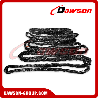 DAWSON WLL 1-1000Ton Round Sling with Polyurethane (PU) Cover Protection, Polyurethane Coating Round Slings