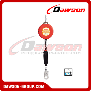 DS-HE-6-LE, DS-HE-10-LE Galvanized Wire Safety Self-Retracting Lifeline