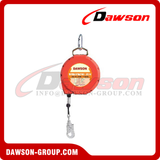 DS-HE-25(S), DS-HE-30(S) Galvanized Wire Retractable Lifeline, Stainless Steel Self-Retracting Lifeline