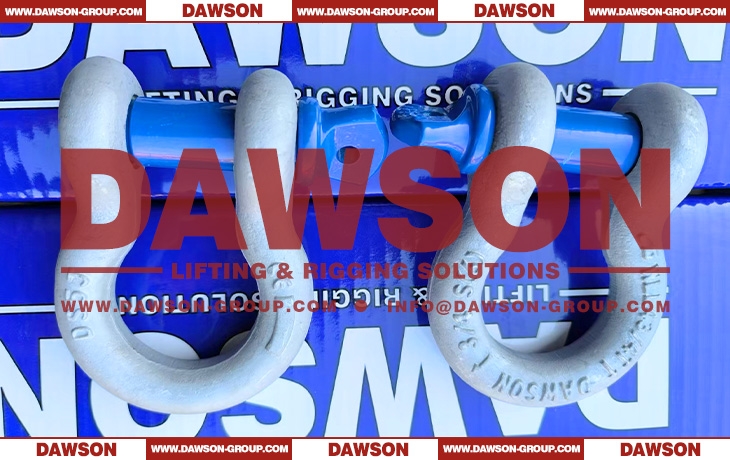 Dawson Brand Hot Dip Galvanized US Type DG209 Bow Shackle with Screw Pin, S6 High Strength Screw Pin Anchor Shackle - Dawson Group Ltd. - China Factory