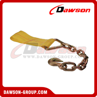 3 inch 11 inch Fixed End with Chain Extension and Bolt Loop