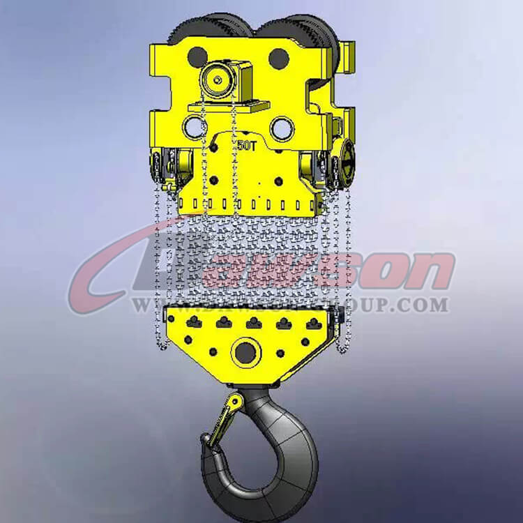50T Heavy Duty Lifting Chain Block, Chain Hoist - Dawson Group Ltd. - China Manufacturer, Supplier