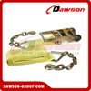 4 inch 30 feet Ratchet Strap With Chain Extension