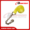 3 inch 30 feet Winch Strap with Chain and Hook