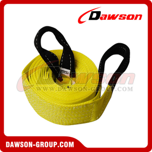 2 inch 1-Ply Nylon Recovery Tow Strap with 8 inch Cordura Eyes