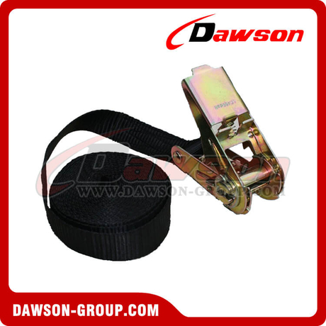 Strap for micro ratchet buckle