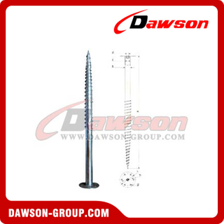 DSb15 F88.9×1600×220 Earth Auger F Ground Pile Series