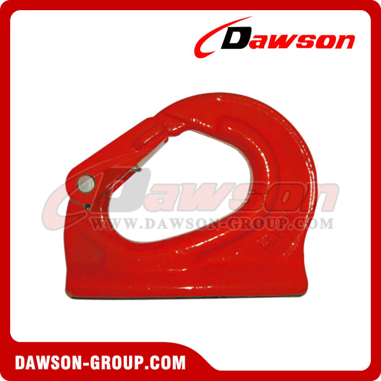 DS019 G80 WLL 1-10T Weld On Hook with Forged Latch