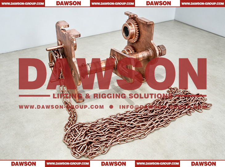 EX-proof Manual Geared Trolley, Non-Sparking Geared Trolley Clamp, Manual Hand Monorail Car - Dawson Group Ltd. - China Manufacturer, Supplier, Factory