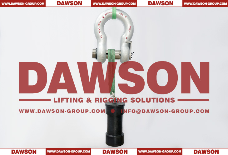 DS-LS03-300T Wireless Load Shackles, H.D.G. Wireless Pin Load Cell Shackle, with Repeater and Wireless Display - Dawson Group Ltd. - China Supplier, Factory