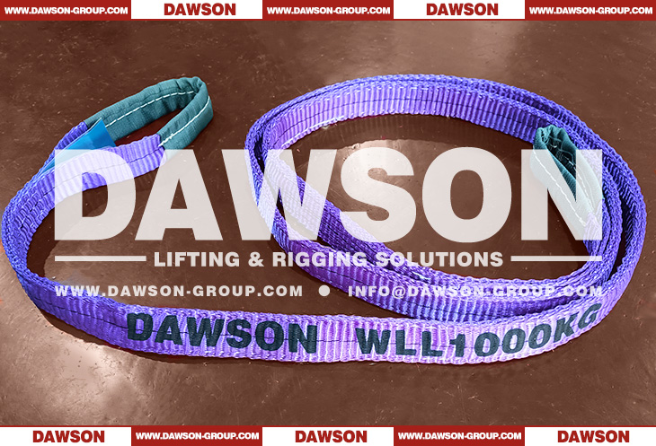 WLL 1 Ton Polyester Webbing Slings - Lifting Slings - Dawson Group Ltd. - China Manufacturer, Supplier