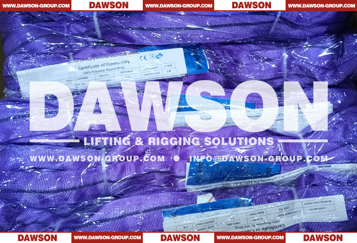 WLL 1T Polyester Round Slings - Dawson Group Ltd. - China Manufacturer, Supplier, Factory