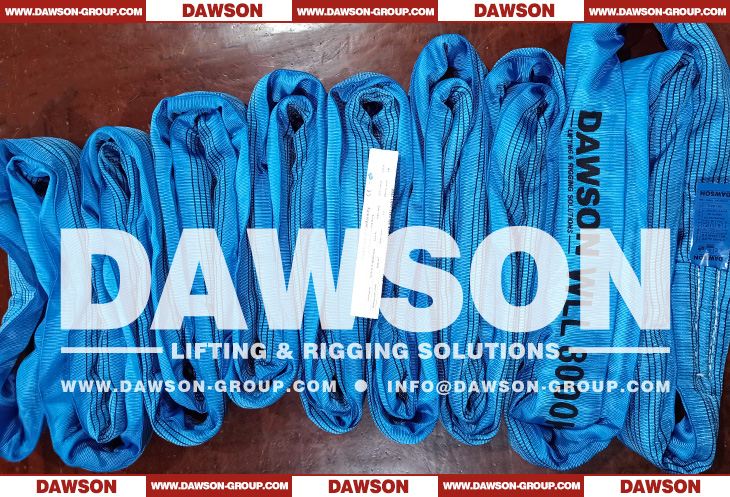 WLL 8T Polyester Round Slings - Dawson Group Ltd. - China Manufacturer, Supplier, Factory