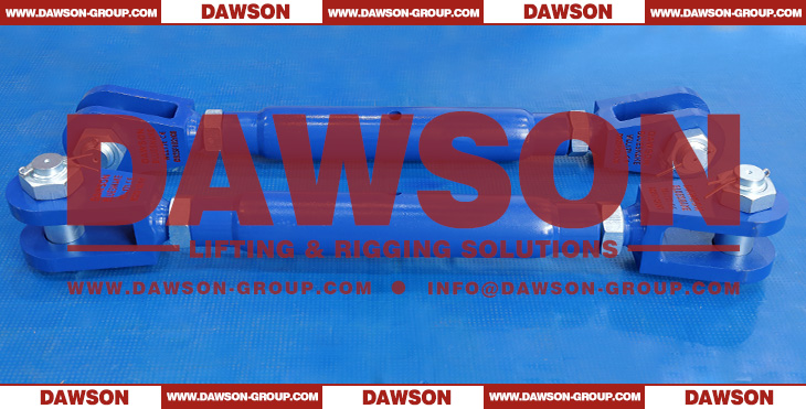 WLL 17T DAWSON&reg; BLUESNAKE&reg; HD Turnbuckle with Jaw Fork & Jaw Fork, Heavy Duty UU Type Lashing Screw Turnbuckle for Tightening - Dawson Group Ltd. - China Factory