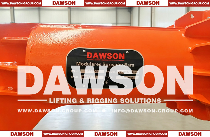 DS-MSB-110H 170 Ton Modular Spreader Beams, Modulares Spreader Bars, Lifting Spreader Beam - Dawson Group Ltd. - China Factory Manufacturer